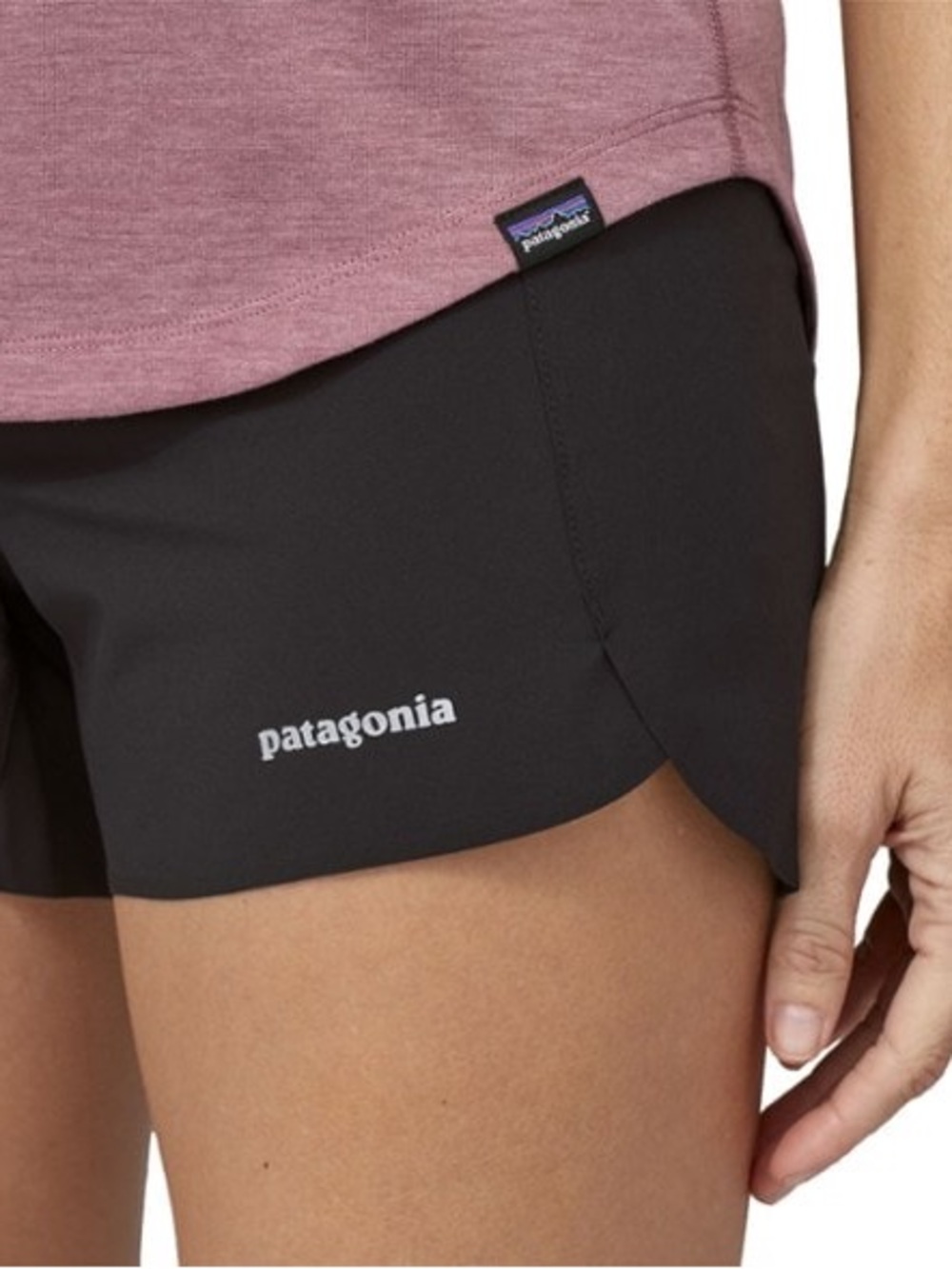 Patagonia Black Strider Pro Shorts 3.5" Size M